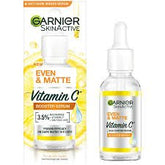 Garnier Even & Matte Vitamin C Booster Serum 30ml – Brighten & Even Skin Tone